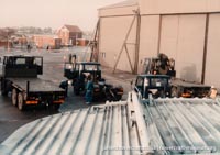 BH7 being moved to The Hovercraft Museum -   (The <a href='http://www.hovercraft-museum.org/' target='_blank'>Hovercraft Museum Trust</a>).